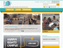 Tablet Screenshot of hrea.org